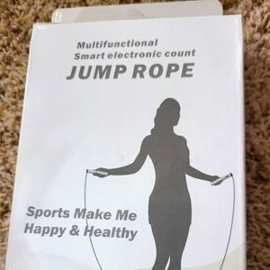 Smart weighted jump rope